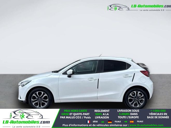 Mazda 2 1.5L SKYACTIV-G 90ch Blanc M�tallique de 2017