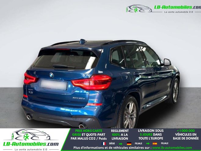 BMW X3 xDrive 30e 292ch BVA Bleu M�tallique de 2021