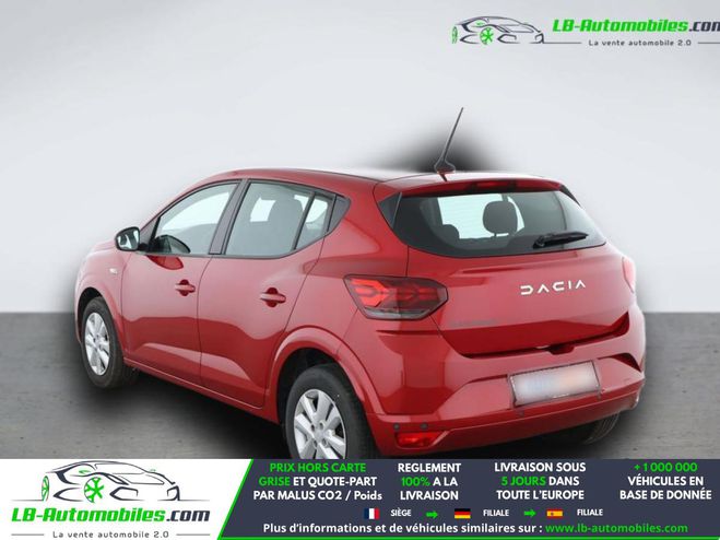 Dacia Sandero TCe 90 BVA Rouge M�tallique de 2023
