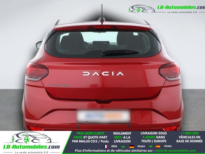 Dacia Sandero TCe 90 BVA Rouge M�tallique de 2023