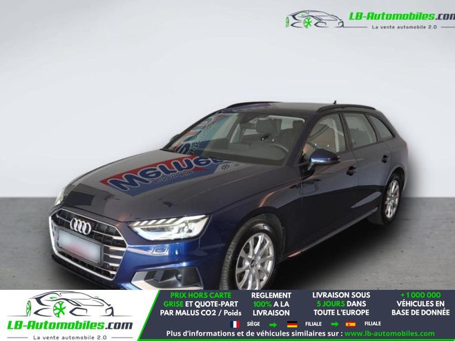 Audi A4 35 TDI 163 BVA Bleu M�tallique de 2020