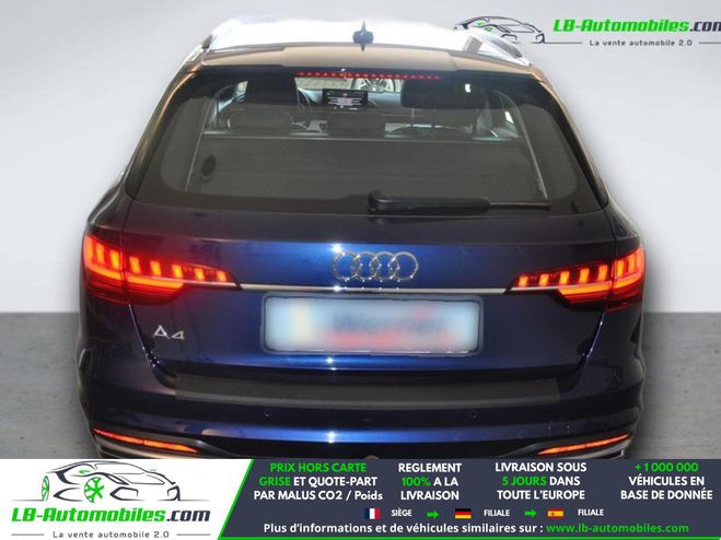 Audi A4 35 TDI 163 BVA Bleu M�tallique de 2020