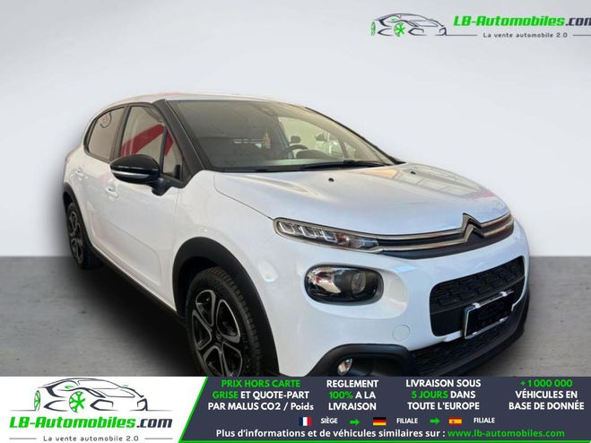 Citroen C3 BLUEHDI 100 BVM Blanc de 2019