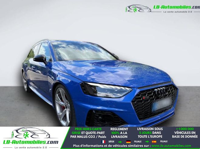 Audi RS4 V6 2.9 TFSI 450 ch BVA Quattro Bleu de 2022