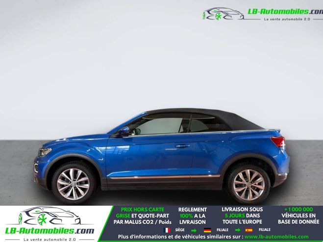 Volkswagen T-Roc Cabriolet 1.0 TSI 115 Start/Stop BVM Bleu M�tallique de 2020