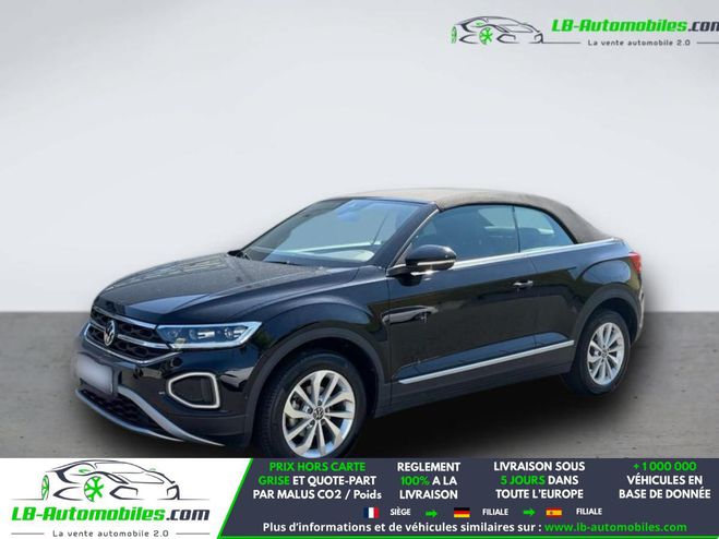 Volkswagen T-Roc Cabriolet 1.0 TSI 110 Start/Stop BVM Noir M�tallique de 2022