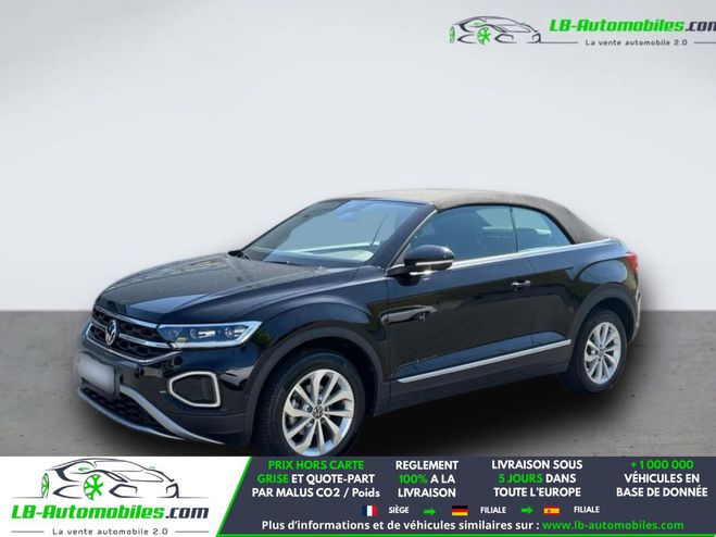 Volkswagen T-Roc Cabriolet 1.0 TSI 110 Start/Stop BVM Noir M�tallique de 2022