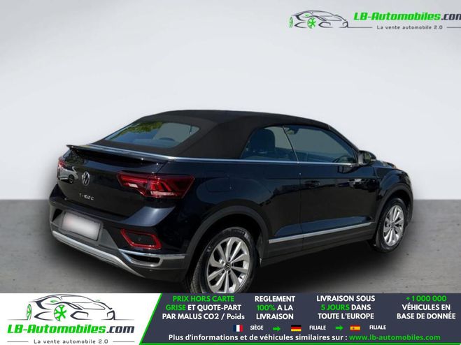 Volkswagen T-Roc Cabriolet 1.0 TSI 110 Start/Stop BVM Noir M�tallique de 2022