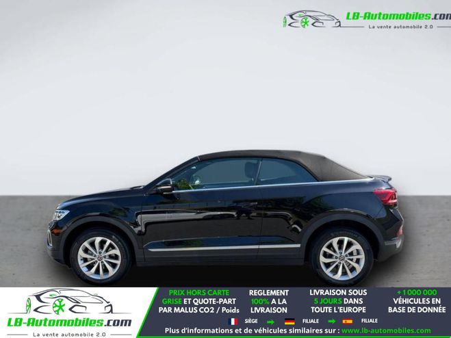 Volkswagen T-Roc Cabriolet 1.0 TSI 110 Start/Stop BVM Noir M�tallique de 2022