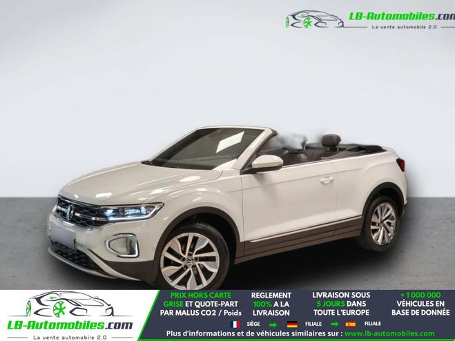 Volkswagen T-Roc Cabriolet 1.0 TSI 110 Start/Stop BVM Blanc de 2023