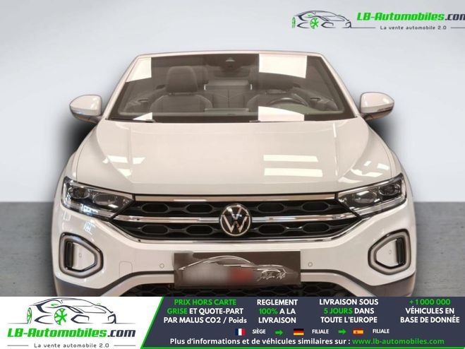 Volkswagen T-Roc Cabriolet 1.0 TSI 110 Start/Stop BVM Blanc de 2023