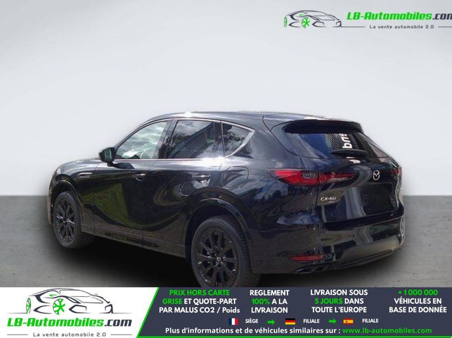 Mazda CX-60 2.5L e-SKYACTIV PHEV 327 ch 4x4 BVA Noir M�tallique de 2026