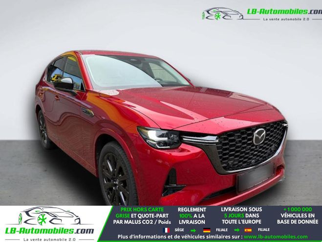 Mazda CX-60 2.5L e-SKYACTIV PHEV 327 ch 4x4 BVA Rouge de 2024