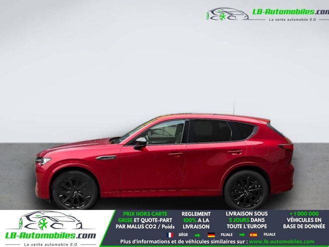 Mazda CX-60 2.5L e-SKYACTIV PHEV 327 ch 4x4 BVA Rouge de 2024