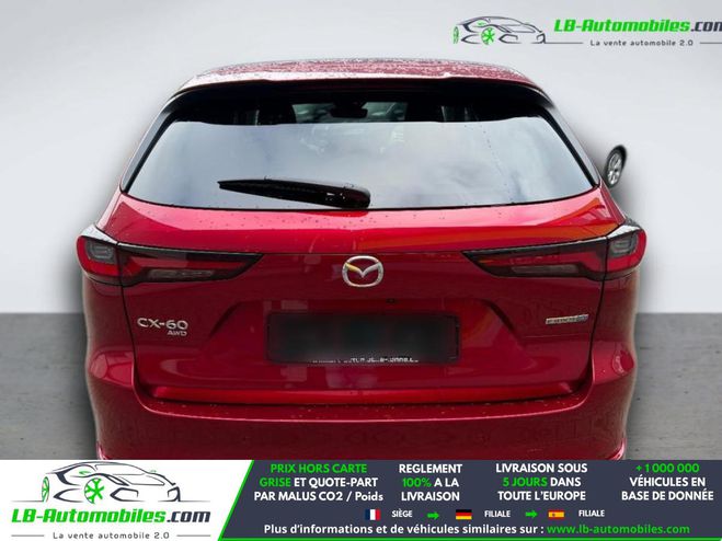 Mazda CX-60 2.5L e-SKYACTIV PHEV 327 ch 4x4 BVA Rouge de 2024