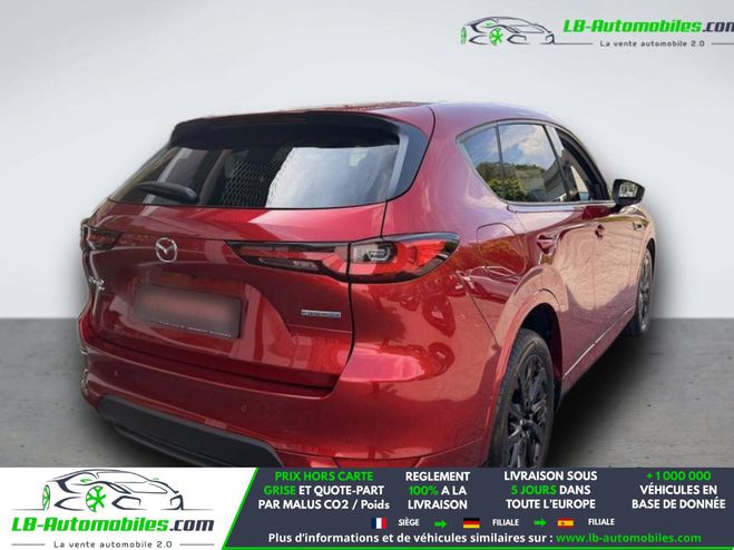 Mazda CX-60 2.5L e-SKYACTIV PHEV 327 ch 4x4 BVA Rouge M�tallique de 2024