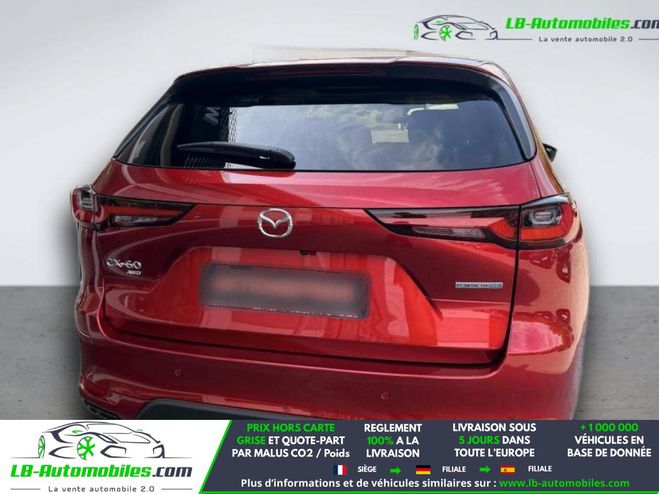Mazda CX-60 2.5L e-SKYACTIV PHEV 327 ch 4x4 BVA Rouge M�tallique de 2024