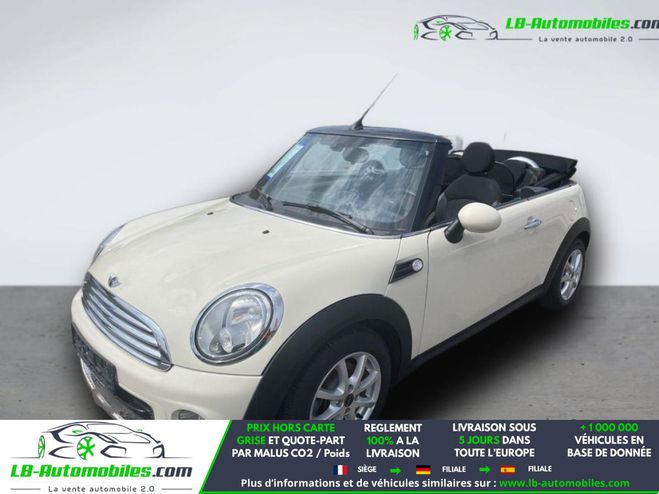 Mini Cabrio 98 ch BVM Blanc de 2015