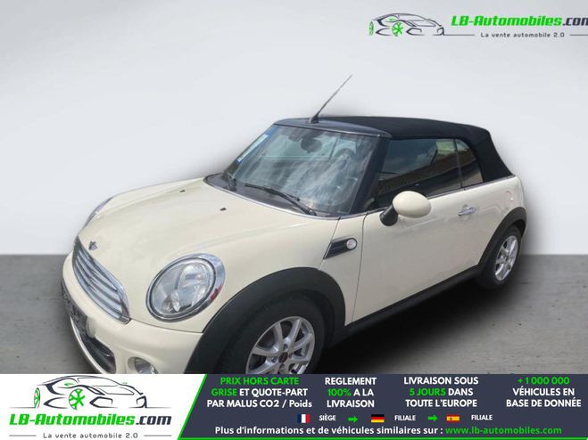 Mini Cabrio 98 ch BVM Blanc de 2015