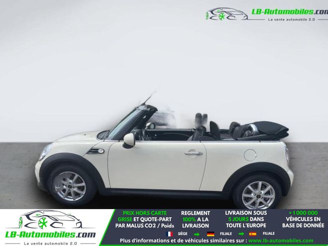 Mini Cabrio 98 ch BVM Blanc de 2015