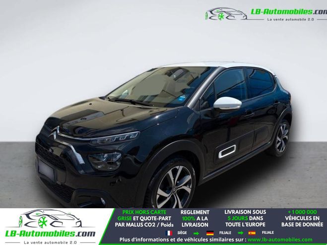 Citroen C3 PureTech 110 BVM Noir de 2022