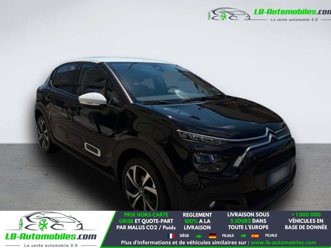 Citroen C3 PureTech 110 BVM Noir de 2022
