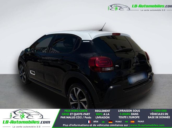 Citroen C3 PureTech 110 BVM Noir de 2022