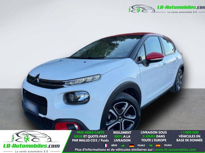 Citroen C3 PureTech 68 BVM Blanc de 2017