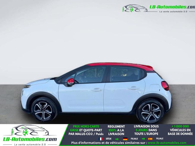 Citroen C3 PureTech 68 BVM Blanc de 2017