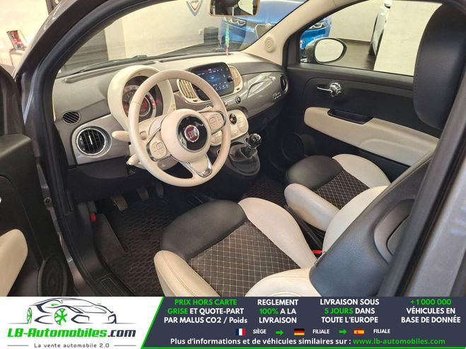 Fiat 500 1.2 69 ch BVA Gris de 2021
