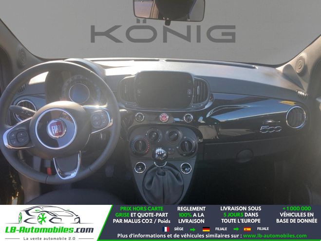 Fiat 500 1.2 69 ch BVA Noir M�tallique de 2023