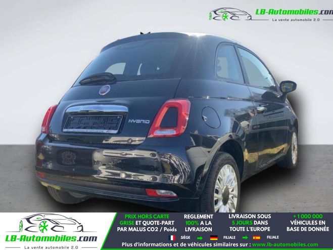 Fiat 500 1.2 69 ch BVA Noir M�tallique de 2023