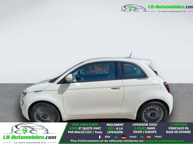 Fiat 500 3+1 e 118 ch BVA Blanc de 2021