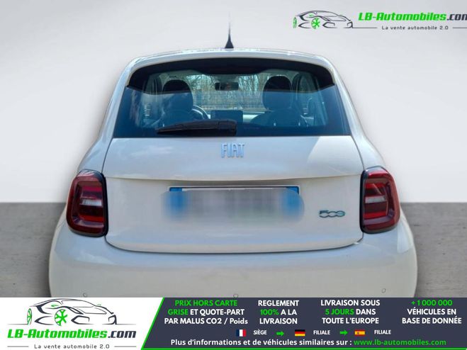 Fiat 500 3+1 e 118 ch BVA Blanc de 2021
