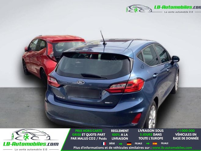 Ford Fiesta 1.0 EcoBoost 125 ch mHEV BVA Bleu M�tallique de 2022