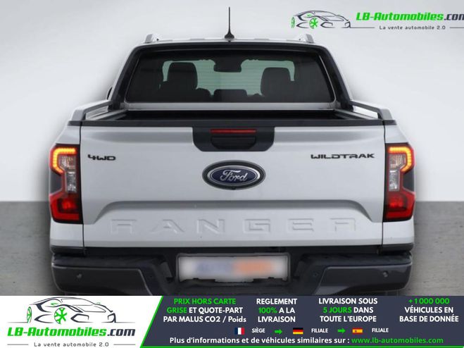 Ford Ranger DOUBLE CABINE 2.0 205 CH BVA e-4WD Argent� M�tallique de 2023