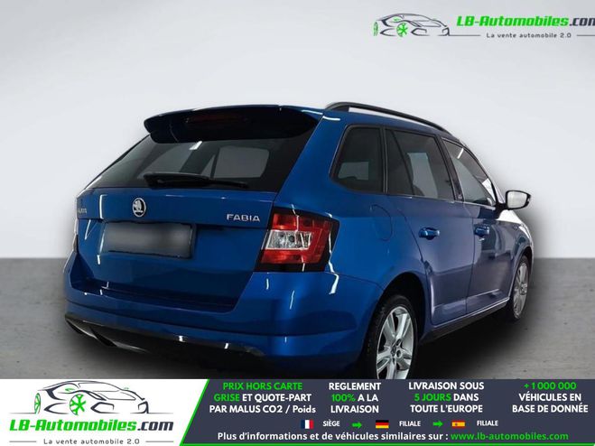 Skoda Fabia 1.2 TSI 90 ch Bleu M�tallique de 2017