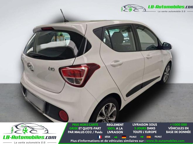 Hyundai I10 1.2 87 BVM Blanc de 2017