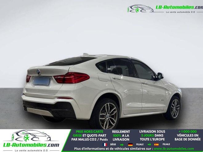 BMW X4 xDrive20d 190 ch BVA Blanc M�tallique de 2018
