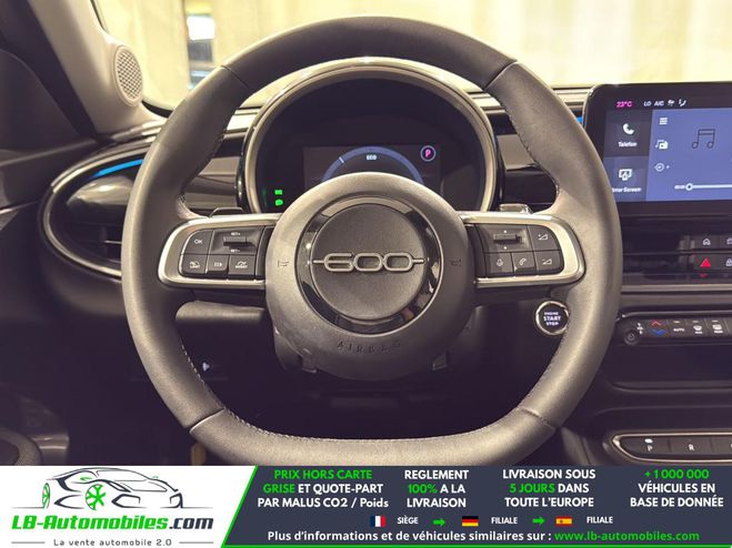 Fiat 600 600 1.2 Hybrid 100ch Noir de 2024