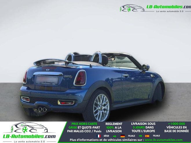 Mini Cabrio 184 ch BVM Bleu M�tallique de 2012