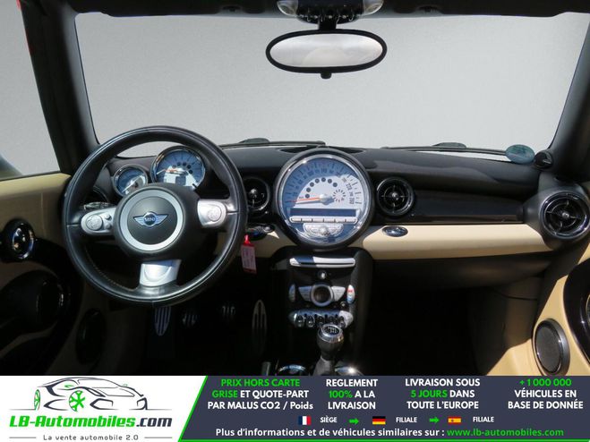 Mini Cabrio 184 ch BVM Noir M�tallique de 2010