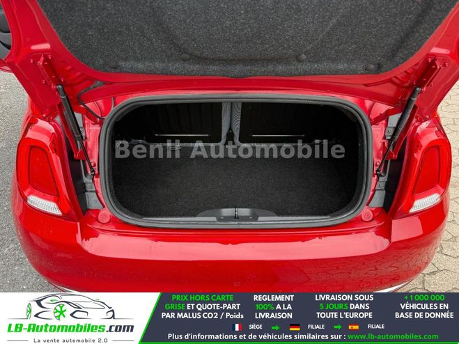 Fiat 500 1.2 69 ch BVA Rouge de 2017