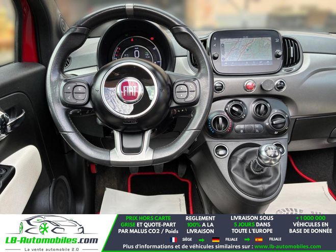 Fiat 500 0.9 85 ch TwinAir BVM Rouge M�tallique de 2019