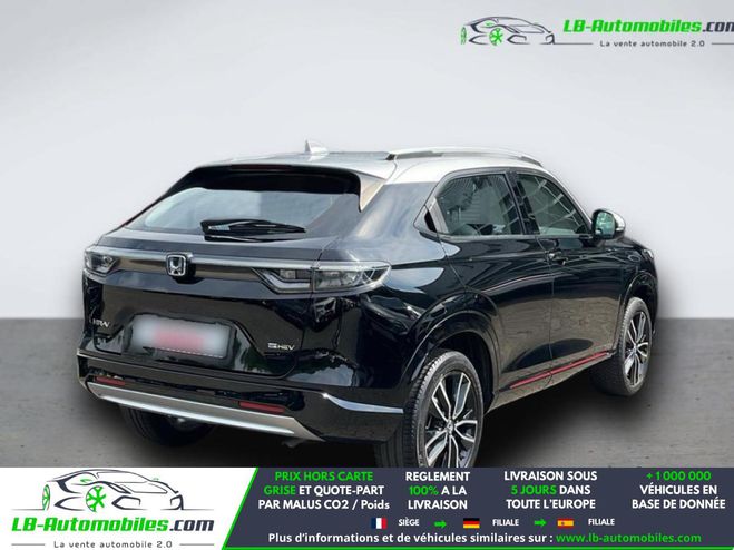 Honda HRV e:HEV 1.5 i-MMD 107ch Noir M�tallique de 2022