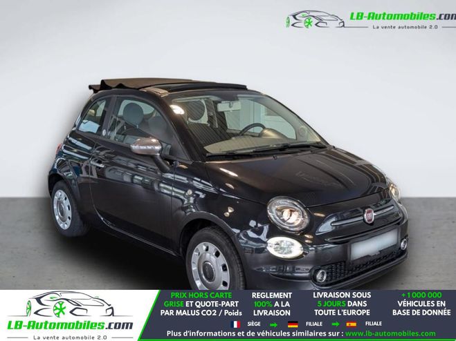 Fiat 500 1.2 69 ch BVM Noir M�tallique de 2017