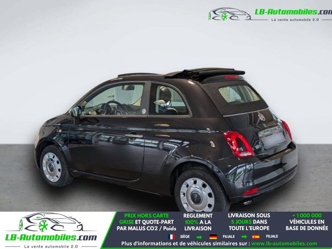 Fiat 500 1.2 69 ch BVM Noir M�tallique de 2017