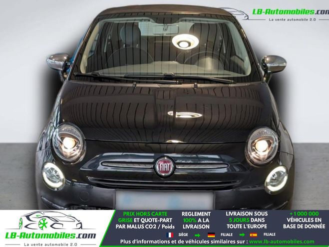 Fiat 500 1.2 69 ch BVM Noir M�tallique de 2017