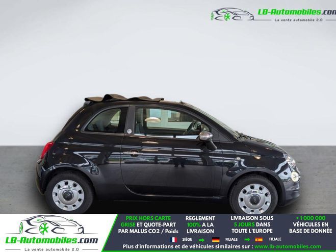 Fiat 500 1.2 69 ch BVM Noir M�tallique de 2017