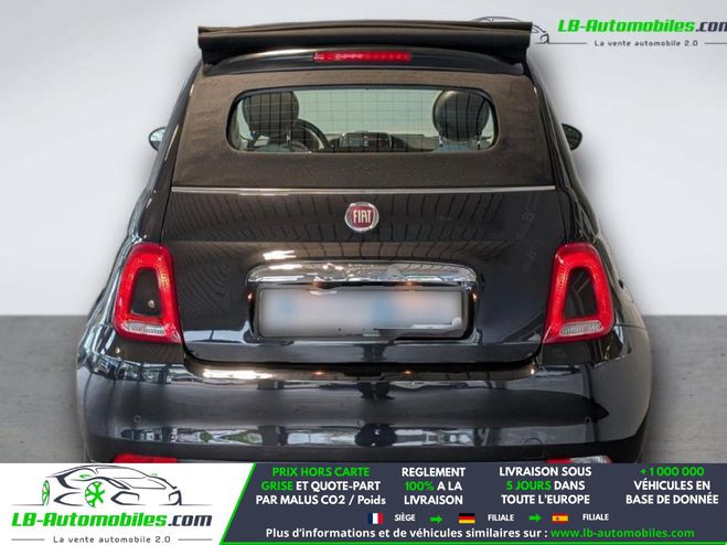 Fiat 500 1.2 69 ch BVM Noir M�tallique de 2017